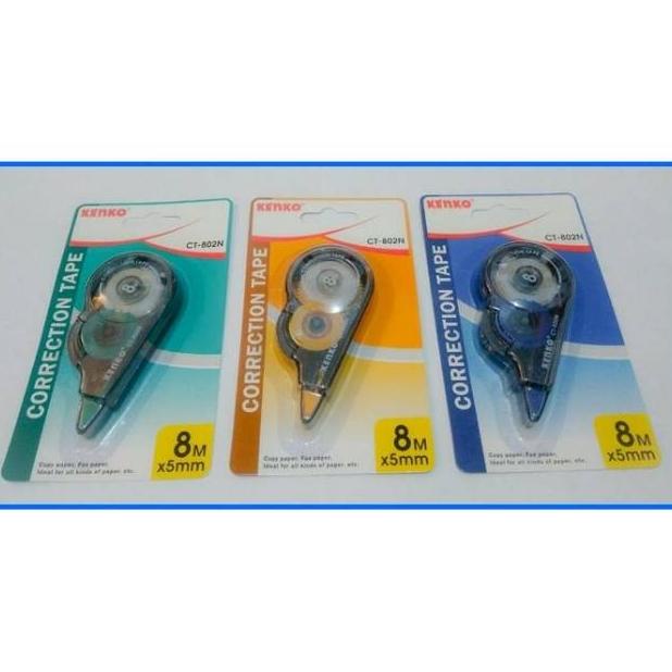 

Correction Tape Kenko Ct-802N / Tipex Kertas Kenko Ct-802N