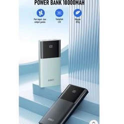 Robot Power bank RT190S 10000 Mah Dual Input Type C &amp; Micro original garansi