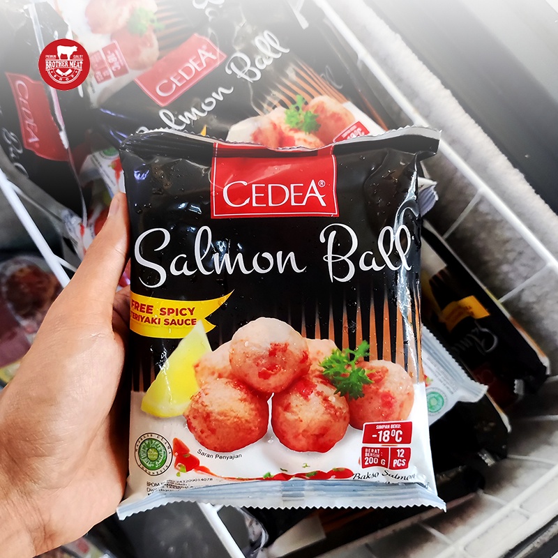 Cedea Salmon Ball, Olahan Seafood