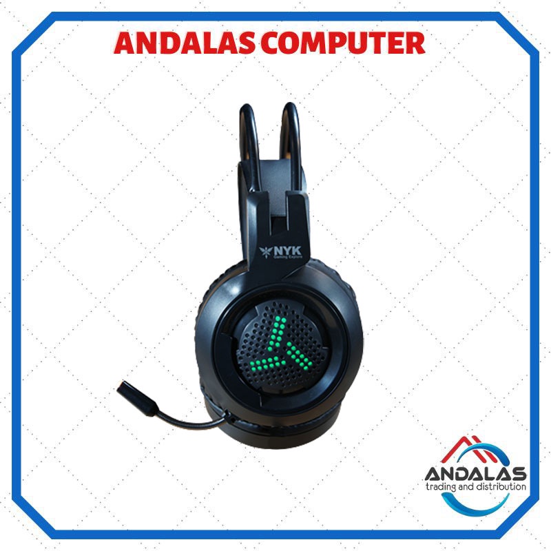 HEADSET HEADPHONE AIRPHONE Gaming Game NYK HS-N07 Phantom 7 ColorRGB