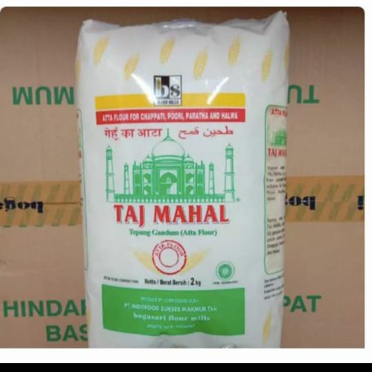 

TAJMAHAL WHEAT FLOUR / TEPUNG GANDUM TAJ MAHAL / 2 KG