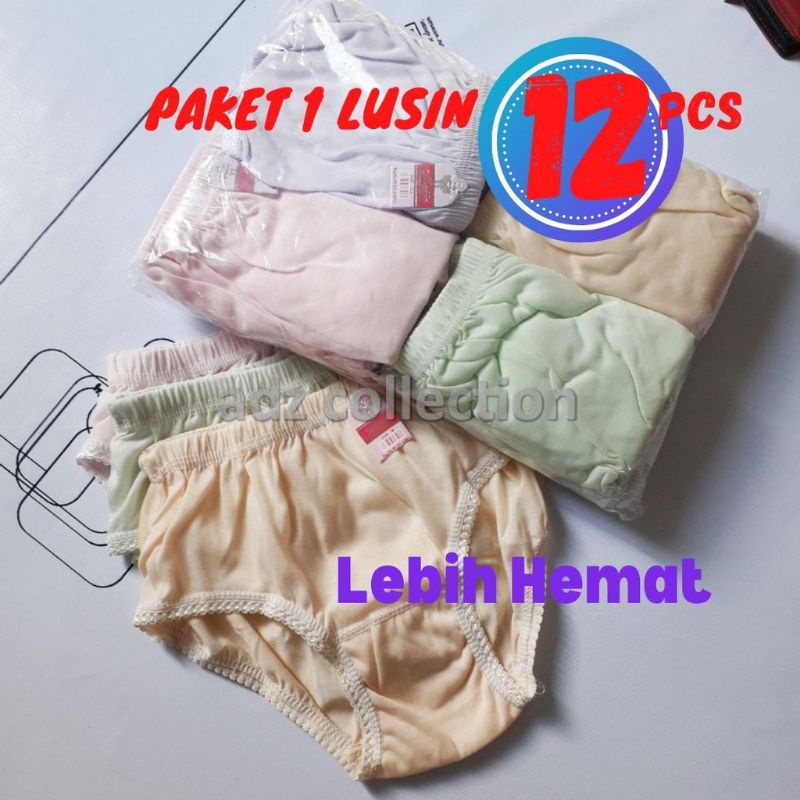 1 lusin celana dalam polos dewasa meiji jumbo termurah | cd meiji meijo renda jumbo