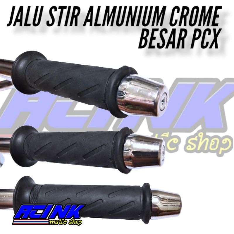 JALU STIR PCX NINJA SHOGUN SATRIA / JALU STANG STIR BESI PXC MODEL ORI / BANDUL STANG STIR