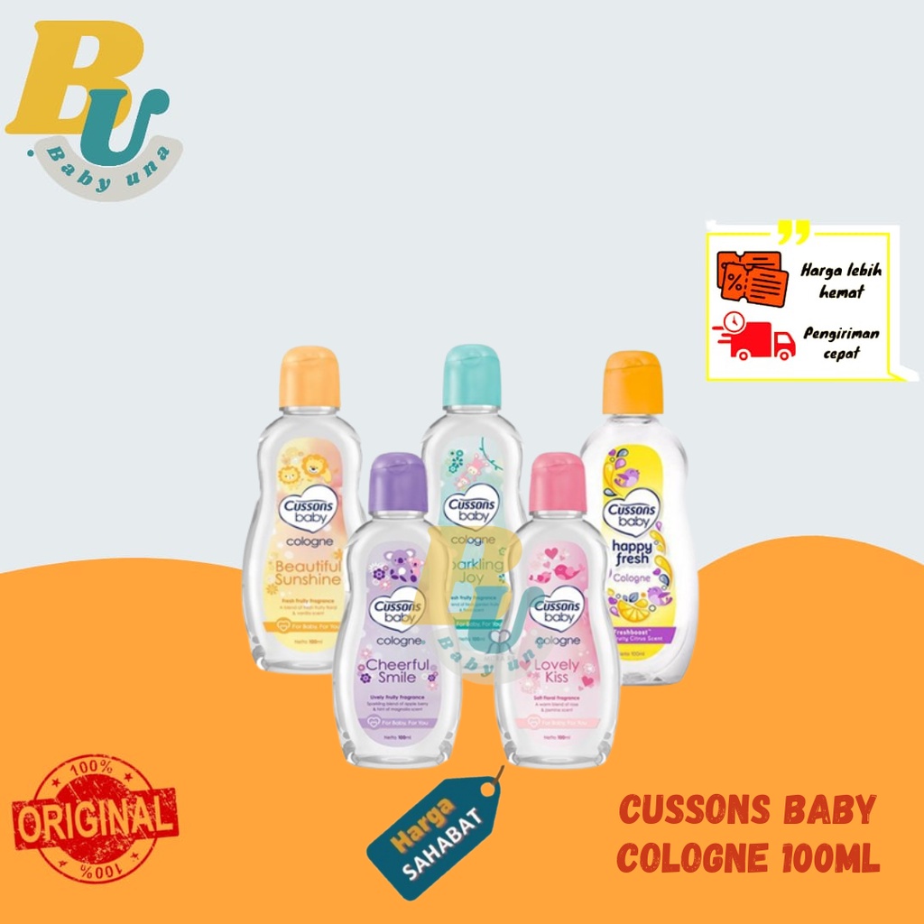 Cussons Baby Cologne 100ml / Cologne Bayi Cussons Baby/Babyuna