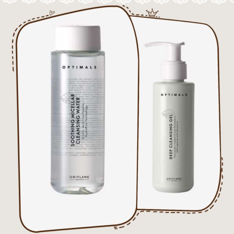 Optimals Deep Cleansing Gel / Optimals Soothing Micellar Cleansing Gel