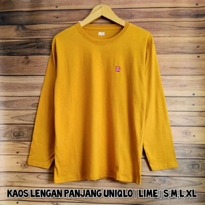 LONGSLEEVE UNIQLO | KAOS LENGAN PANJANG