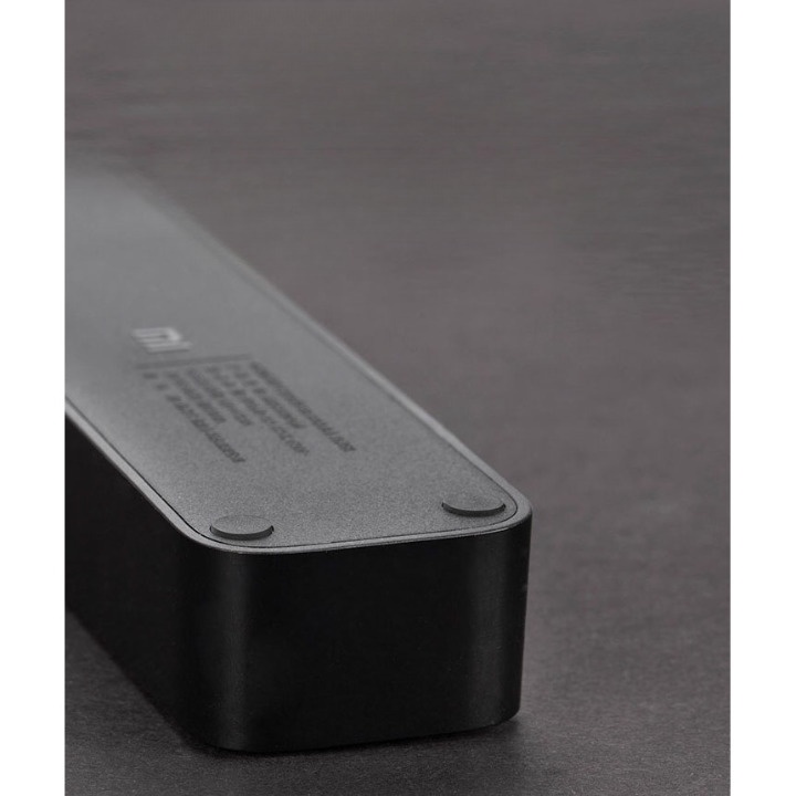 Mi Power Strip 3 Plug dengan 3 USB Port 2A - XMCXB01QM (ORIGINAL) - Black - XOHA09BK