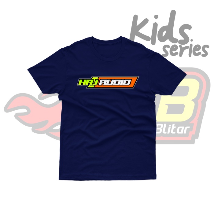 Baju Kaos Anak HRJ Audio Katun Combed