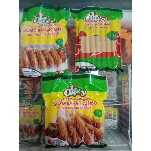 

Okey Sosis Ayam 500gr