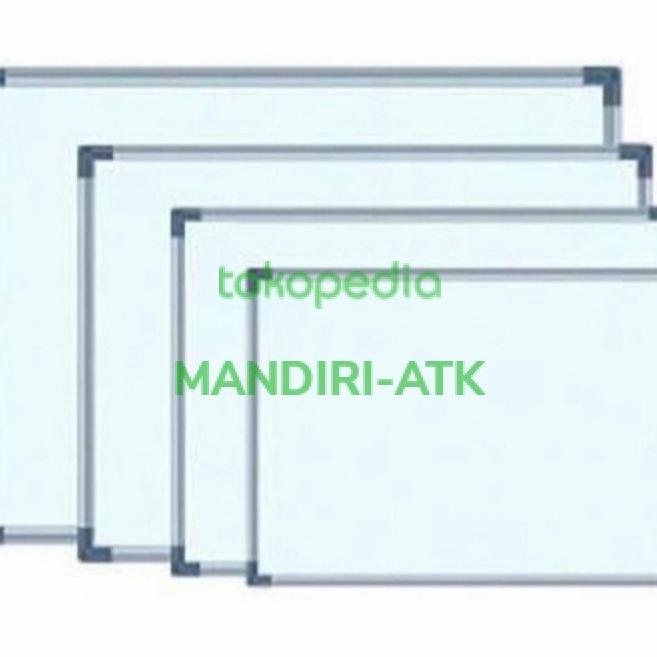 

DISKON PAPAN TULIS SPIDOL WHITE BOARD UK.60X90 [BOLAK-BALIK]