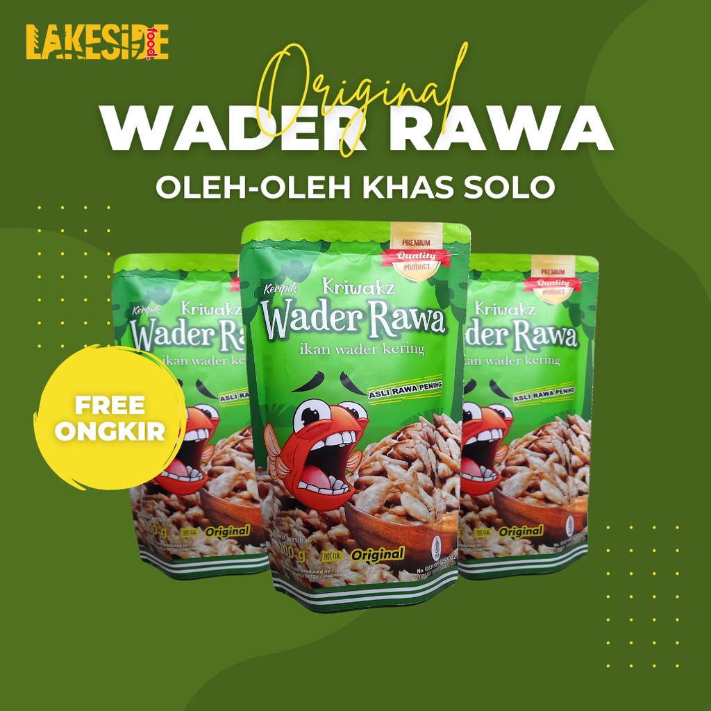 Baby Fish Gurih/Ikan Wader Goreng Kriwakz | Oleh-oleh Solo | Asli Solo