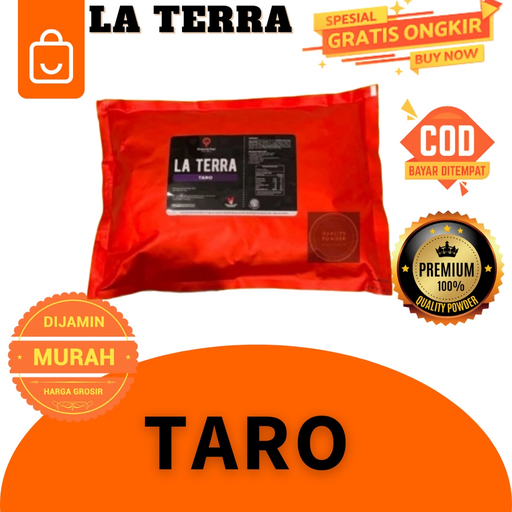 

LA TERRA TARO POWDER FRAPPE RASA UBI UNGU KEKINIAN