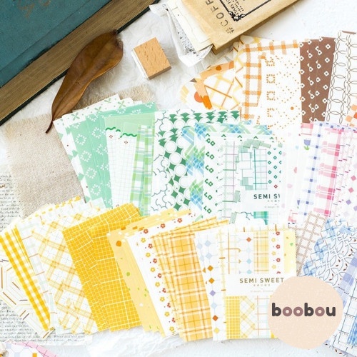 

Kertas 50 Pcs Note Vintage Paper Material Kertas Scrapbook Cute Aesthetic