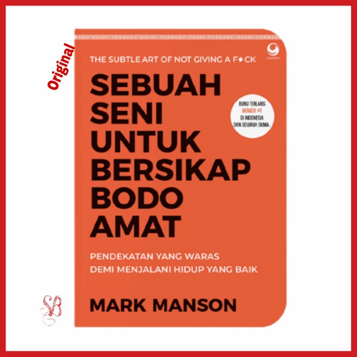 

Buku Sebuah Seni untuk Bersikap Bodo Amat Mark Manson