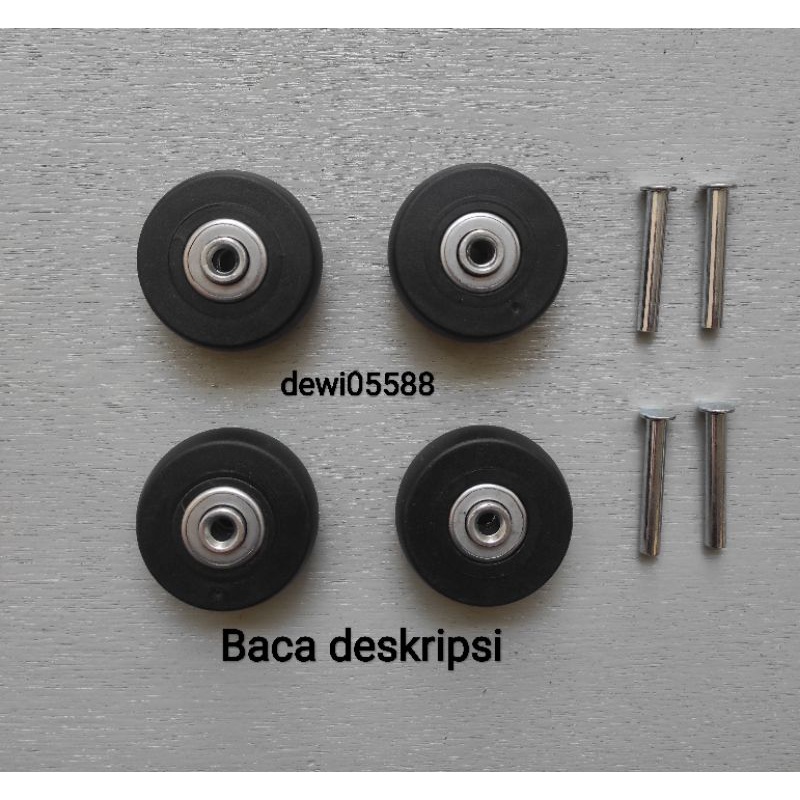 KEPINGAN RODA BEARING, RODA KEPING, RODA PENGGANTI, 1Set isi 4pc