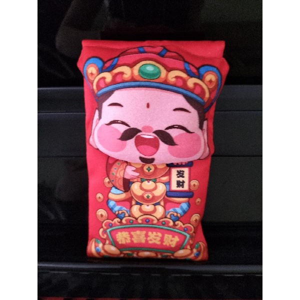 

angpao kain jumbo dewa rejeki Imlek Chinese new year