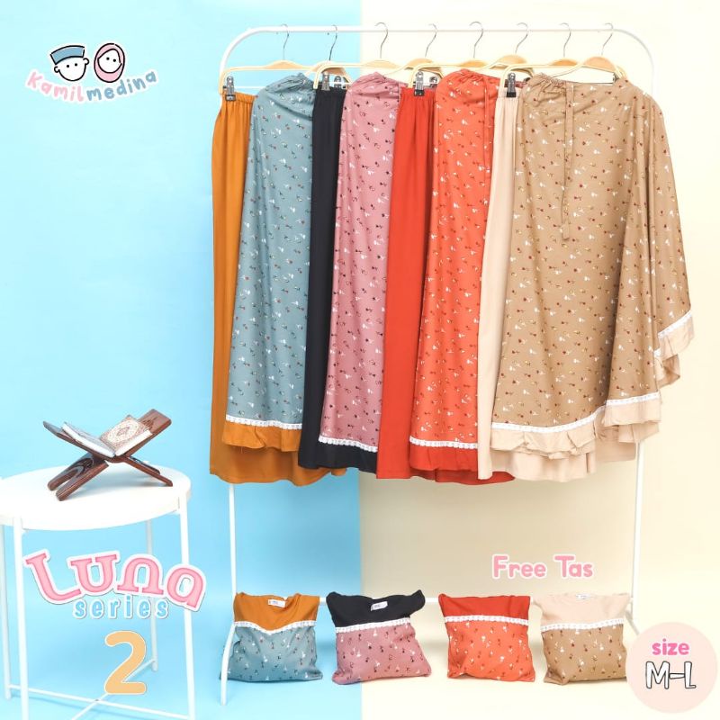 Mukena Luna series by Kamil Medina | Mukena Anak