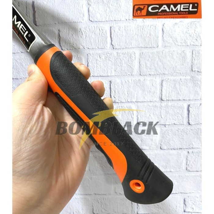 CAMEL Palu Kambing GAGANG BESI 8 oz Grip Karet Paku Martil Claw Hammer