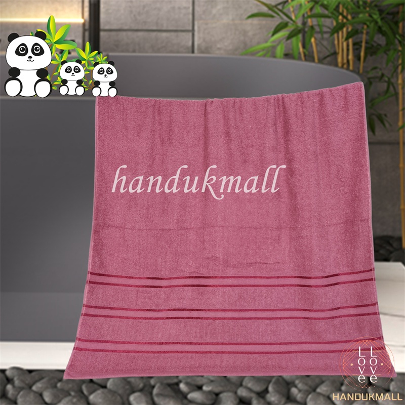Handuk Mandi Dewasa Jumbo Ukuran 82X160CM Bahan Katun 100% Daya Serap TinggiMotif  Garis