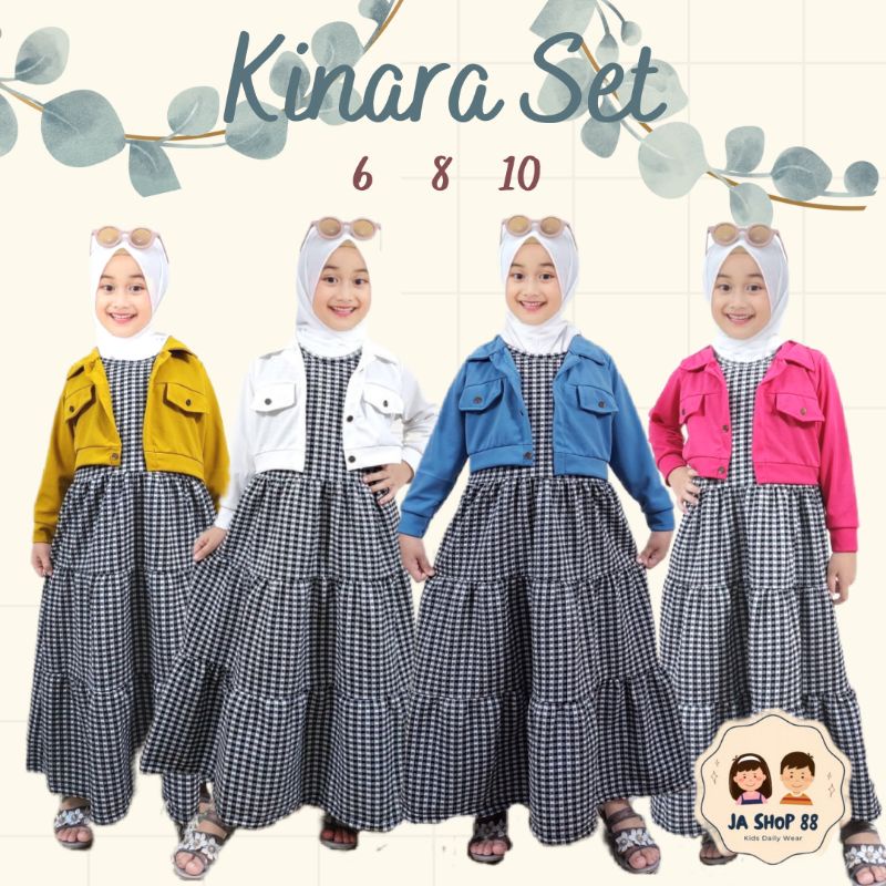 GAMIS ANAK PEREMPUAN DRES ANAK CEWEK KINARA ROMPI