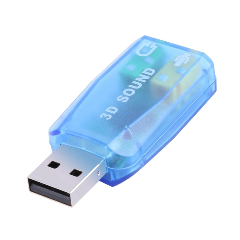 Zzz USB Adapter Suara Stereo Eksternal Untuk Windows2000/XP Plug and Use No Driver Need 5.1 Channel Sound Card