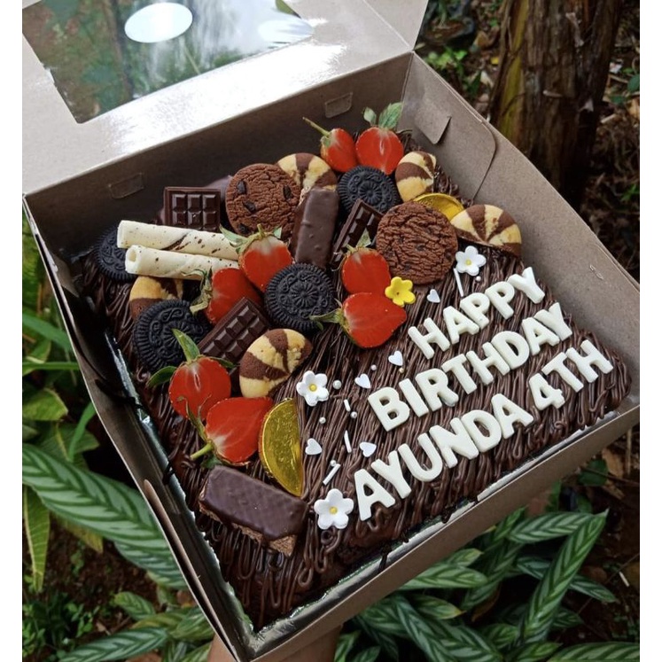 

Brownies Kukus Hias Uk. 20×20