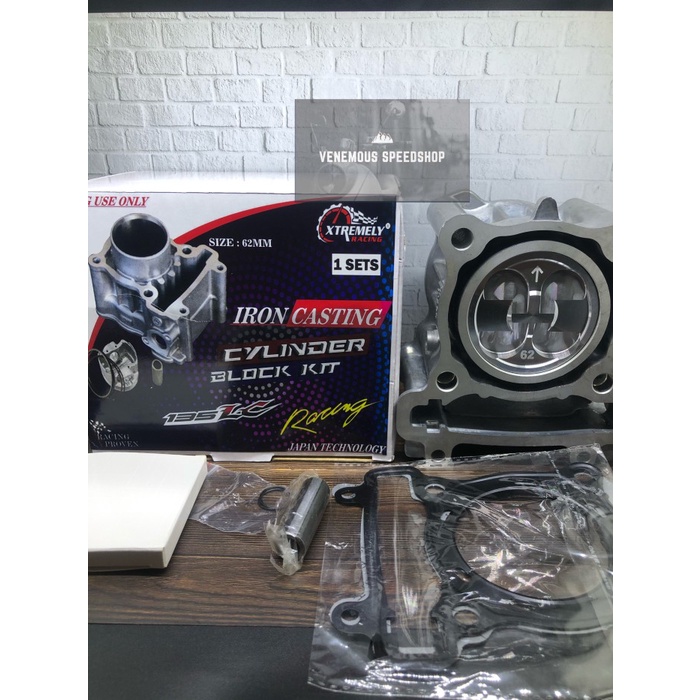 Paket Blok Seher Plus Piston Bore Up Mx Vixion MxKing