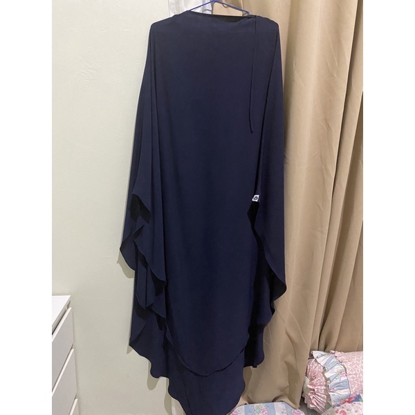 khimar FK UMMAIRA ABAYA mid blue mazen