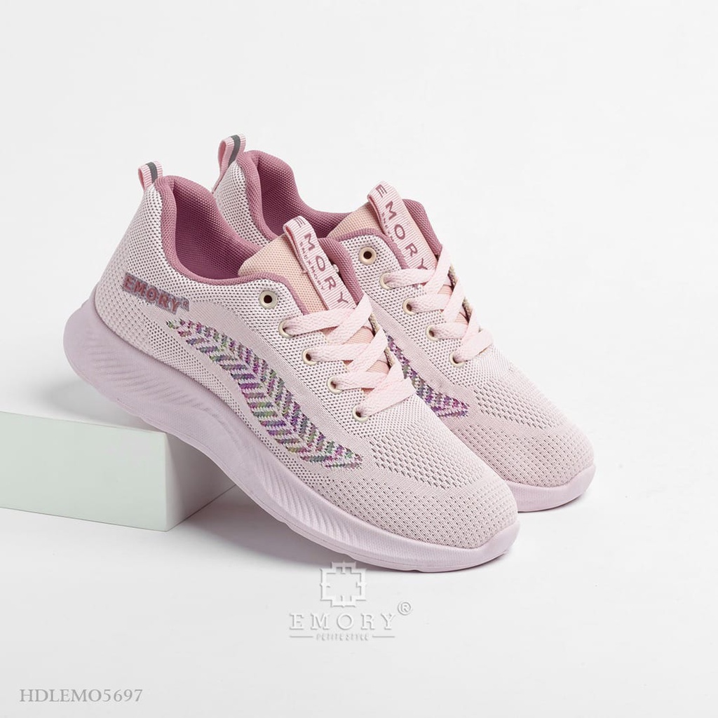 SEPATU WANITA EMORYSTYLE  Flexknit Sneakers #Snexmory  HDLEMO 5697 MB