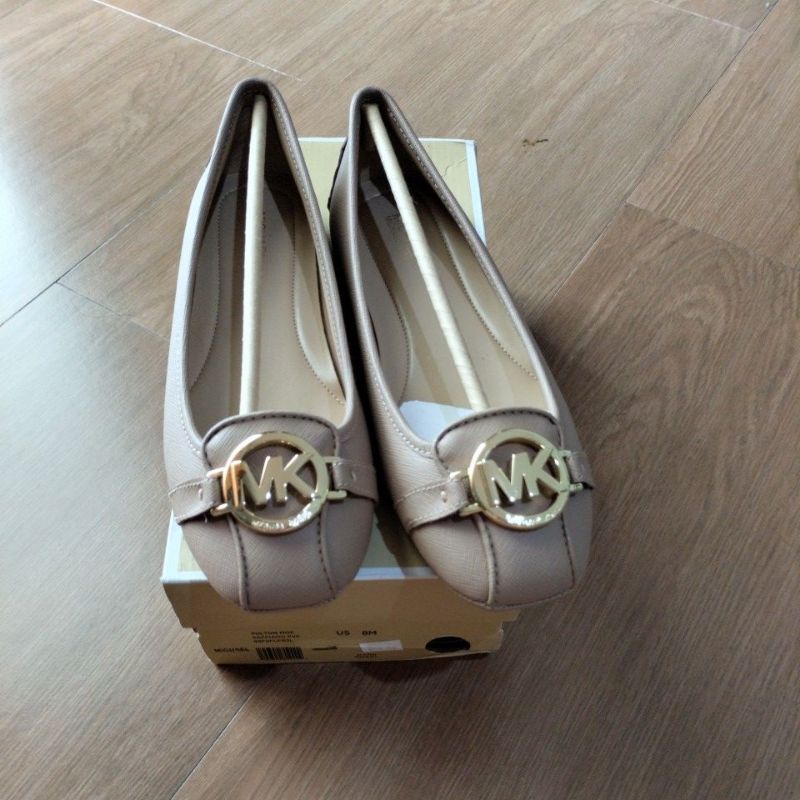 SEPATU WANITA MICHAEL KORS FULTON DARK KHAKI SIZE 8