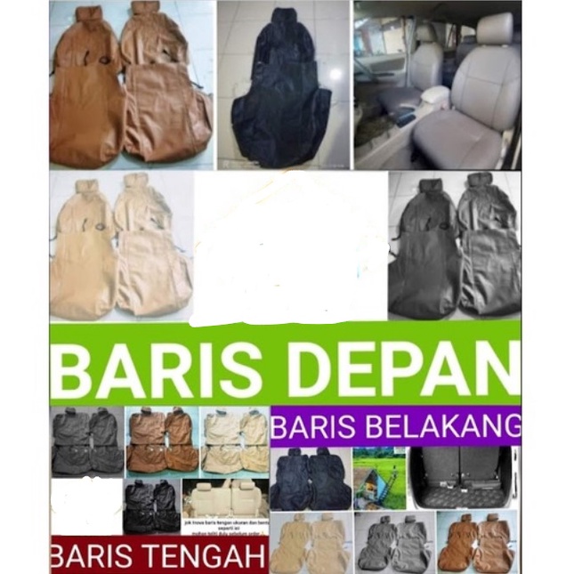 Sarung Jok Inova Lama / Bungkus Jok Mobil Toyota Kijang Inova Lama