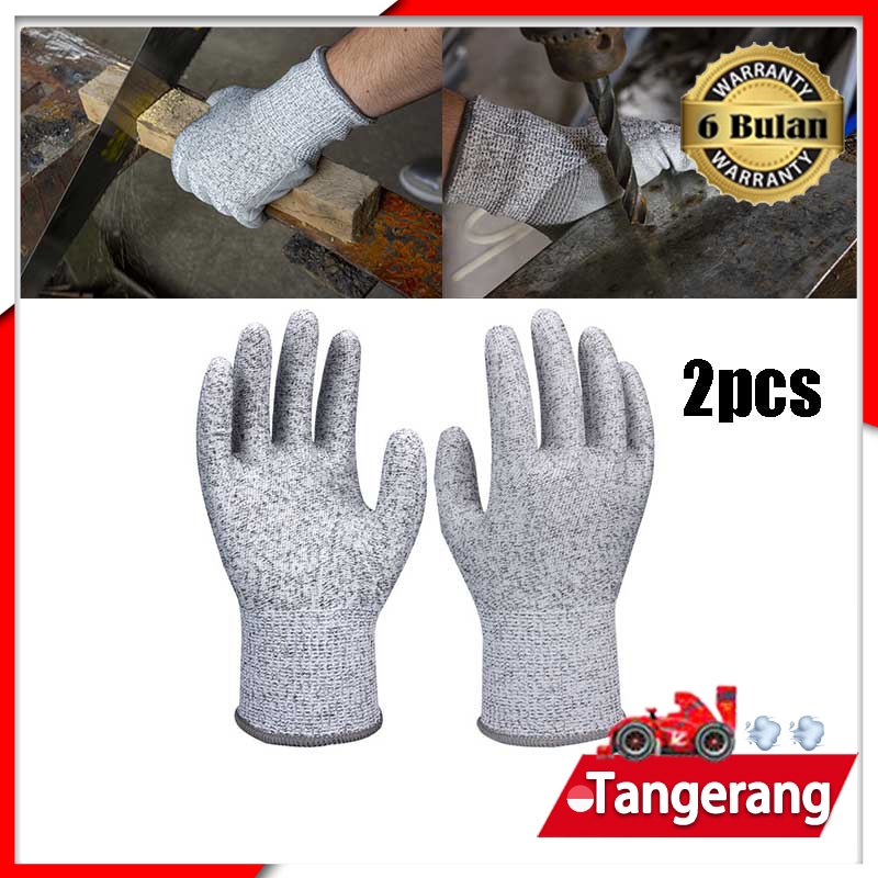 Sarung Tangan Cut Resistant Sarung Tangan Safety Anti Pisau Glove Sarung Tangan Anti Cutting / Sarung Tangan Safety Anti Pisau Glove / Pisau, Kaca, Anti Selip Kerja Motor Alat Perkakas