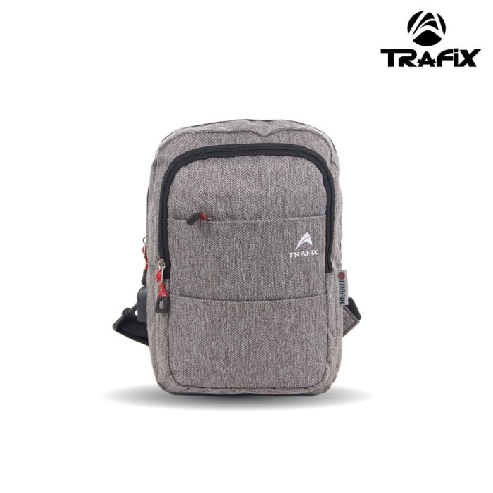 [KLIKTAS] Tas Selempang USB Pria TRAFIX - 77134 - Sling Bag Modern