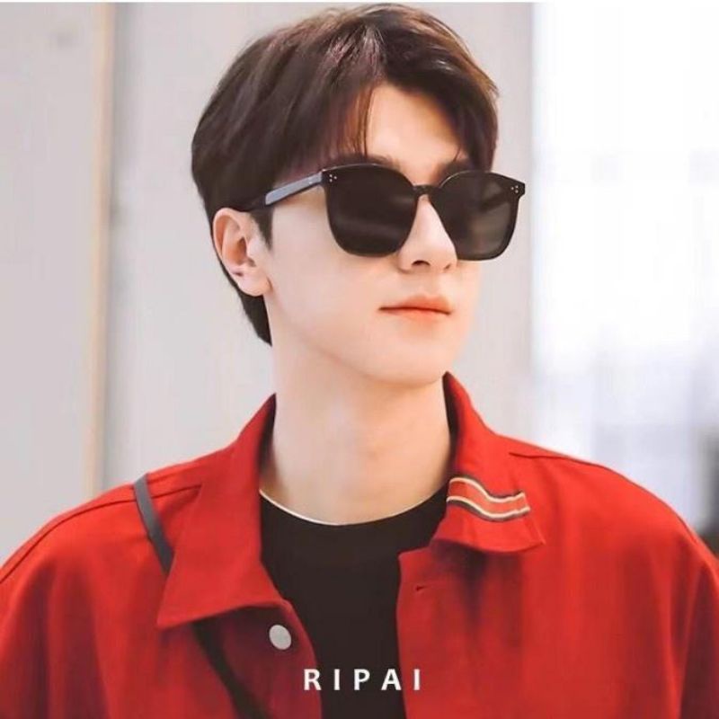 Kacamata Hitam Tiga Titik Fashion Korean Oversize Wanita dan Pria - Sunglasses, Eyewear