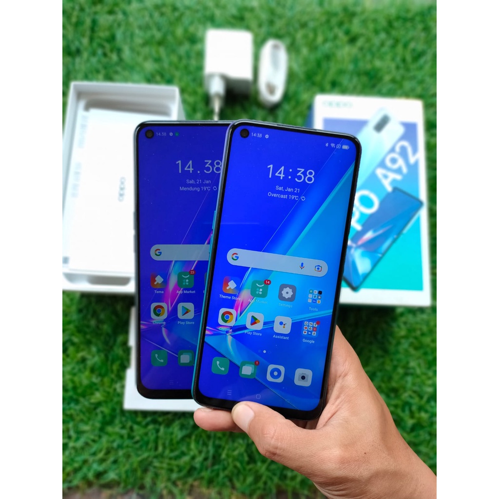 OPPO A92 SECOND 8/128 GB HP SECOND HANDPHONE SECOND HP SEKEN HP BEKAS HP MURAH
