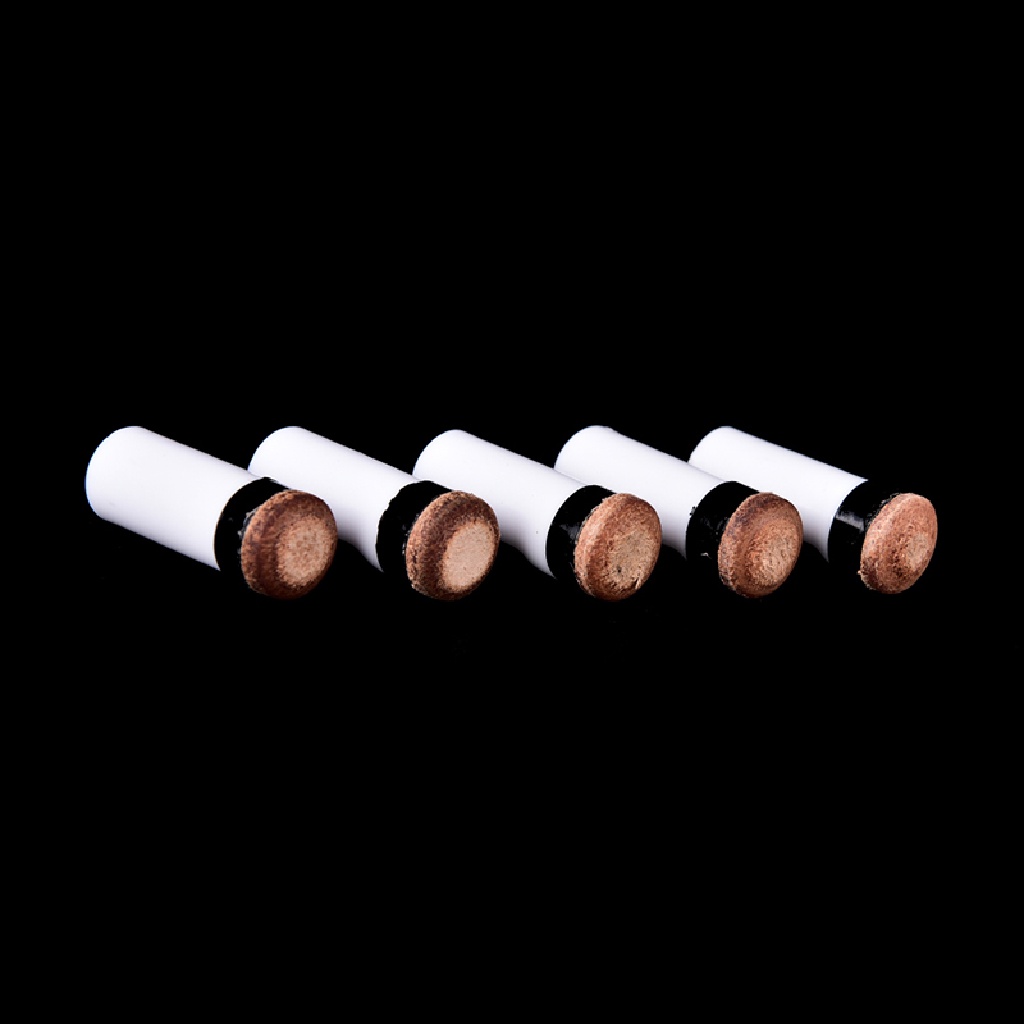 [Birth] Sparepart Pengganti Biliard 13mm 5ferrules cue Kolam Renang+5Tip screw-on [ID]
