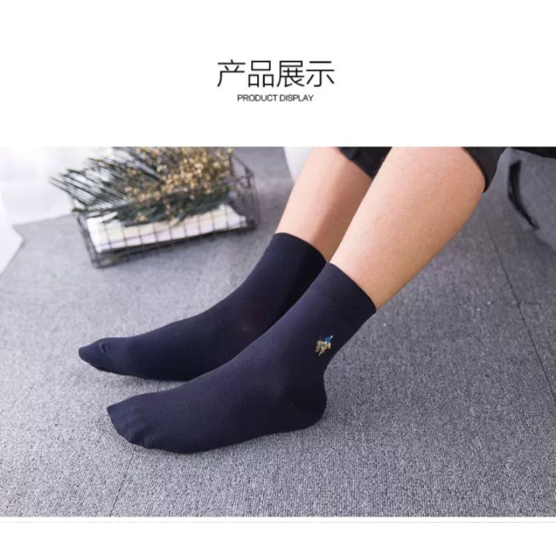 Pier polo Kaus Kaki Anti Bakteri Pierpolo Socks Original Premium Kaos Kaki Kerja Kantor Sekolah G26B