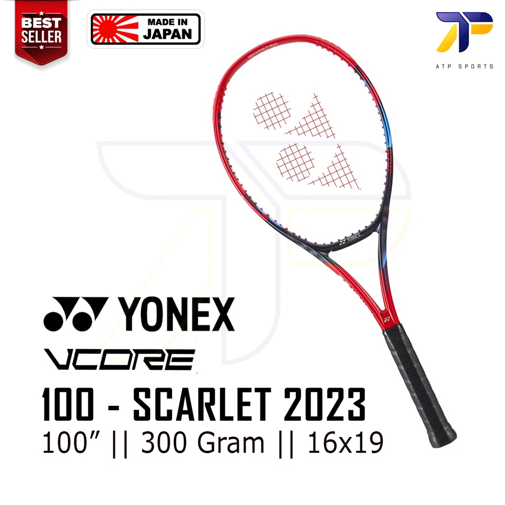 Jual Raket Tenis Tennis Racket Yonex Vcore 100 Scarlet 2023 300 Gram Gr G Shopee Indonesia