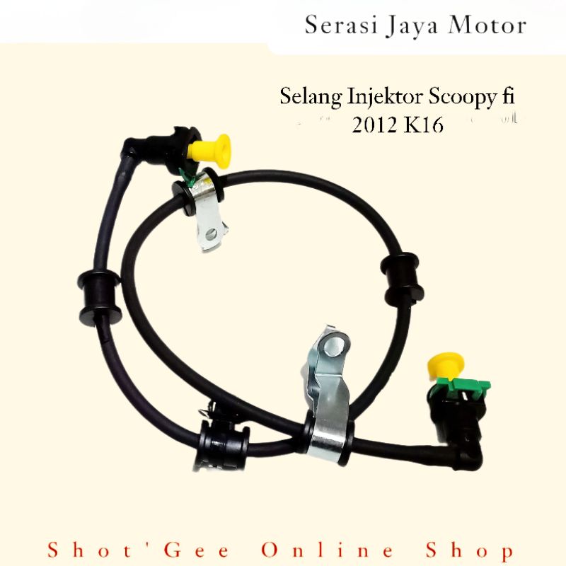 THALLAND SELANG INJEKTOR SCOOPY F1 (K16) SELANG INJECTOR SCOOPY F1 2012 K16