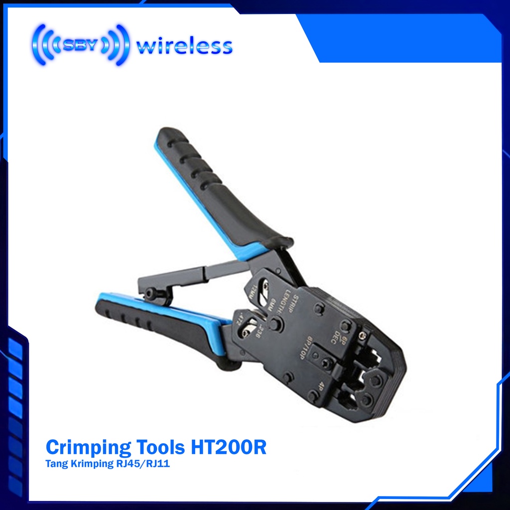 Tang Crimping RJ45/RJ11 Crimping Tools HT200R