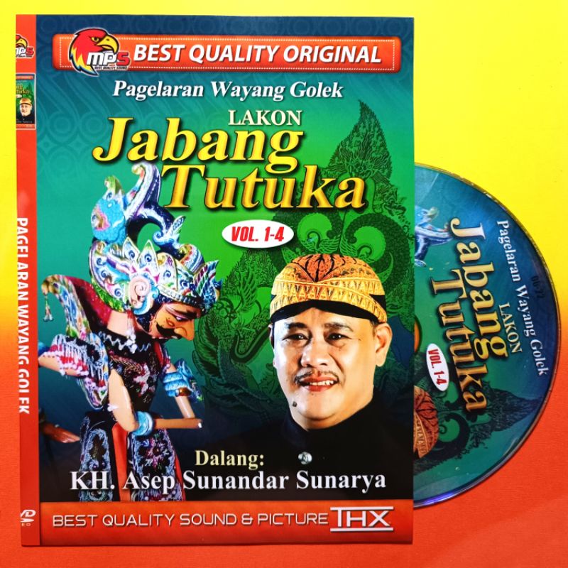 KASET VIDEO MP5 WAYANG GOLEK LAKON JABANG TUTUKA DALANG ASEP S.