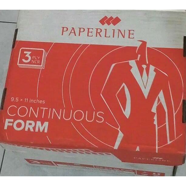 langsung order saja] Continuous form 3ply PRS paperline / kertas komputer 3ply PRS