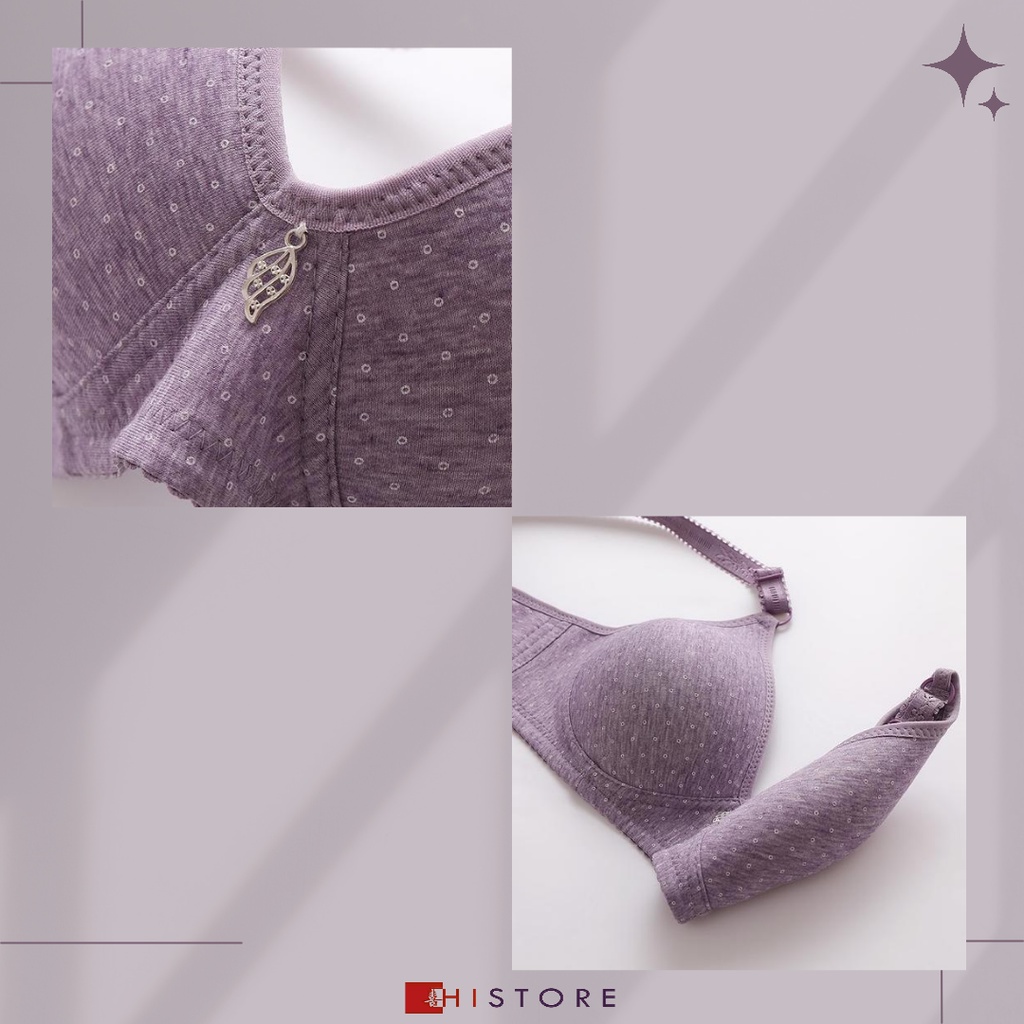 [HI] Bra BH FASHION Wanita CUP 3/4B Premium Busa Tipis Tanpa Kawat Sangat Nyaman S200