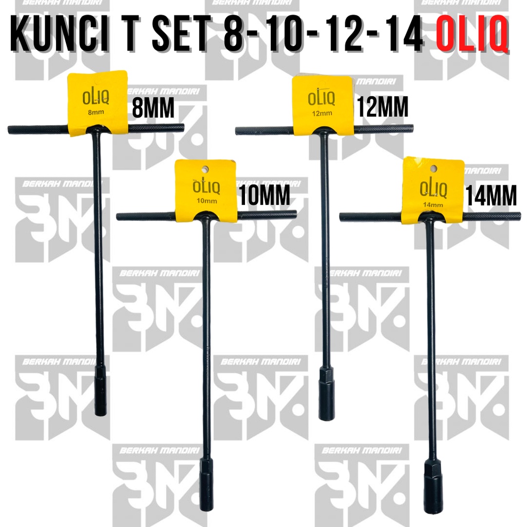 KUNCI T SET VIPER 4PCS UK.8-10-12-14