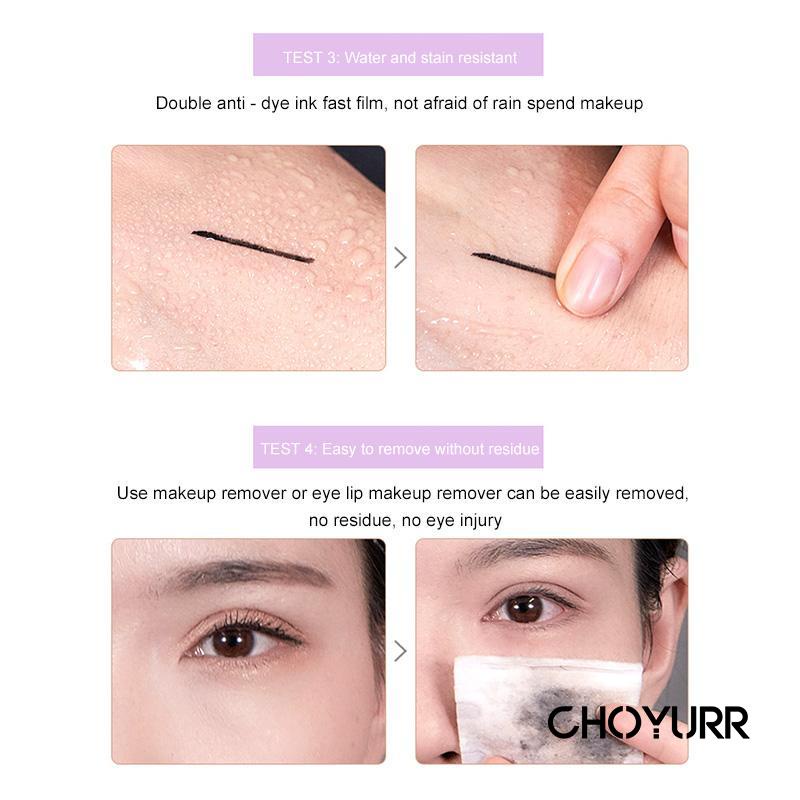 【COD】Eyeliner Long Lasting Waterproof Ungu Eye liner Eyeliner 24 Jam Long Lasting Waterproof Anti Smudge Korean Import -CH