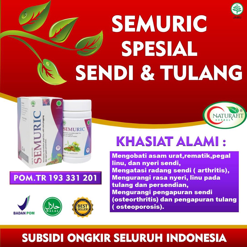 

Osteoporosis, Rematik, Tulang Keropos, Pengapuran Tulang Sendi Semuric
