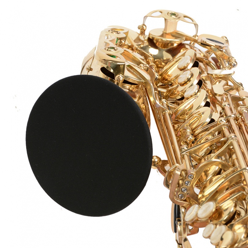 Saxophone Penutup Topi Mute Tanduk Terompet Bahan Katun Polyester Dapat Digunakan Kembali