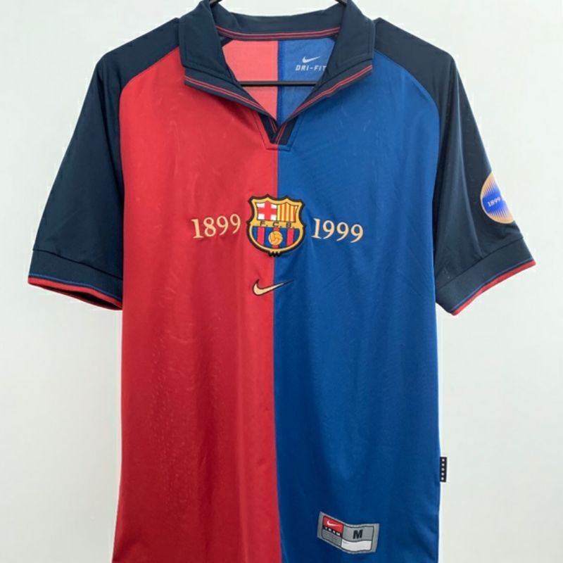Jersey grade ori barca retro