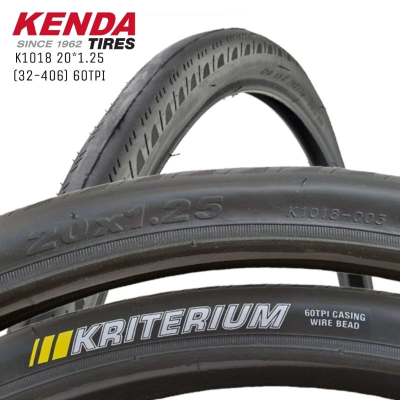 Ban Luar Sepeda KENDA 20 x 1.25 406 KRITERIUM K1018 20x1.25