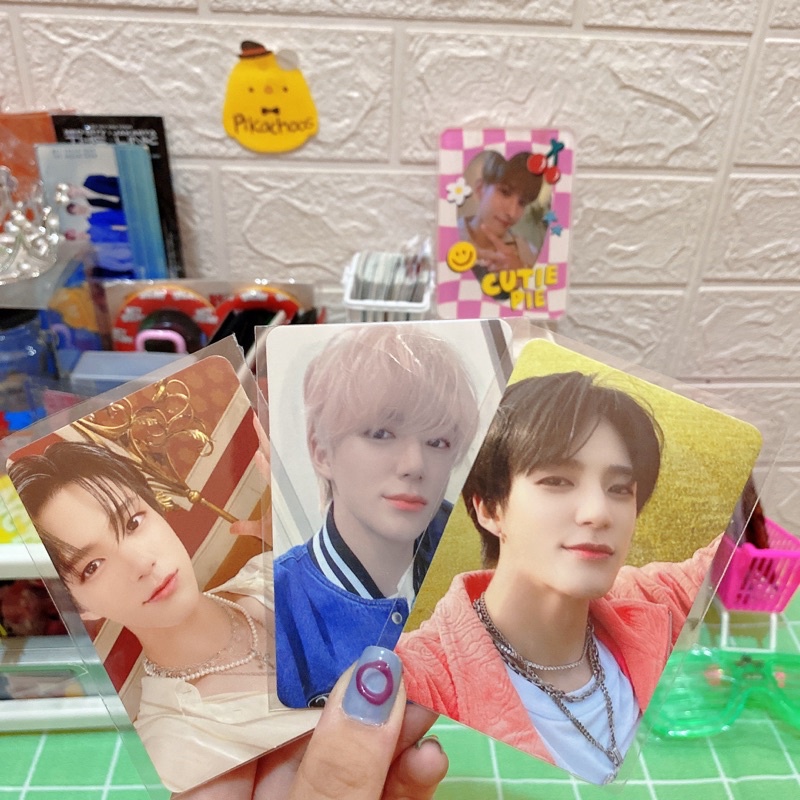 NCT Dream Jeno photocard AR Hello future epoxy Glitch mode benefit album